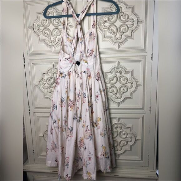 MANGO flower midi dress  - Picture 3 of 10